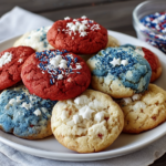 Delicious Red White Blue Cookies