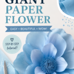 DIY Giant Paper Flower Tutorial for Beautiful Party Decor