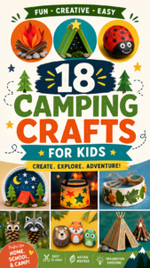 18 Camping Crafts for Kids Fun Outdoor Activities for Toddlers  Preschoolers