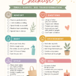 Minimalist Glow Up Checklist for Women  Simple Daily Habits for Self Improvement