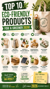 Top Eco-Friendly Products for a Sustainable Lifestyle in 2026