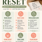 Sunday Self-Care Reset Checklist for Mind, Body  Soul  Weekly Wellness Routine
