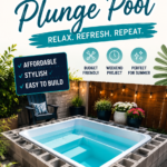 DIY Block Plunge Pool Ideas for a Budget Backyard Oasis That Looks Amazing