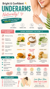 How to Brighten Underarms Naturally Underarm Care Guide for Smooth, Even Skin