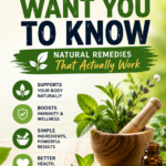 Natural Remedies That Actually Work Hidden Health Secrets Explained